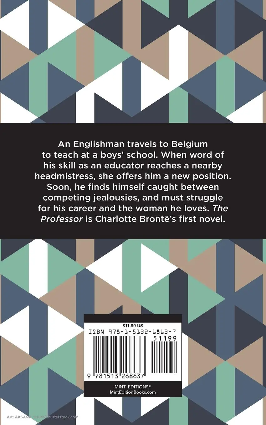 Rückseite: 9781513268637 | The Professor | Charlotte Brontë | Taschenbuch | Englisch | 2020