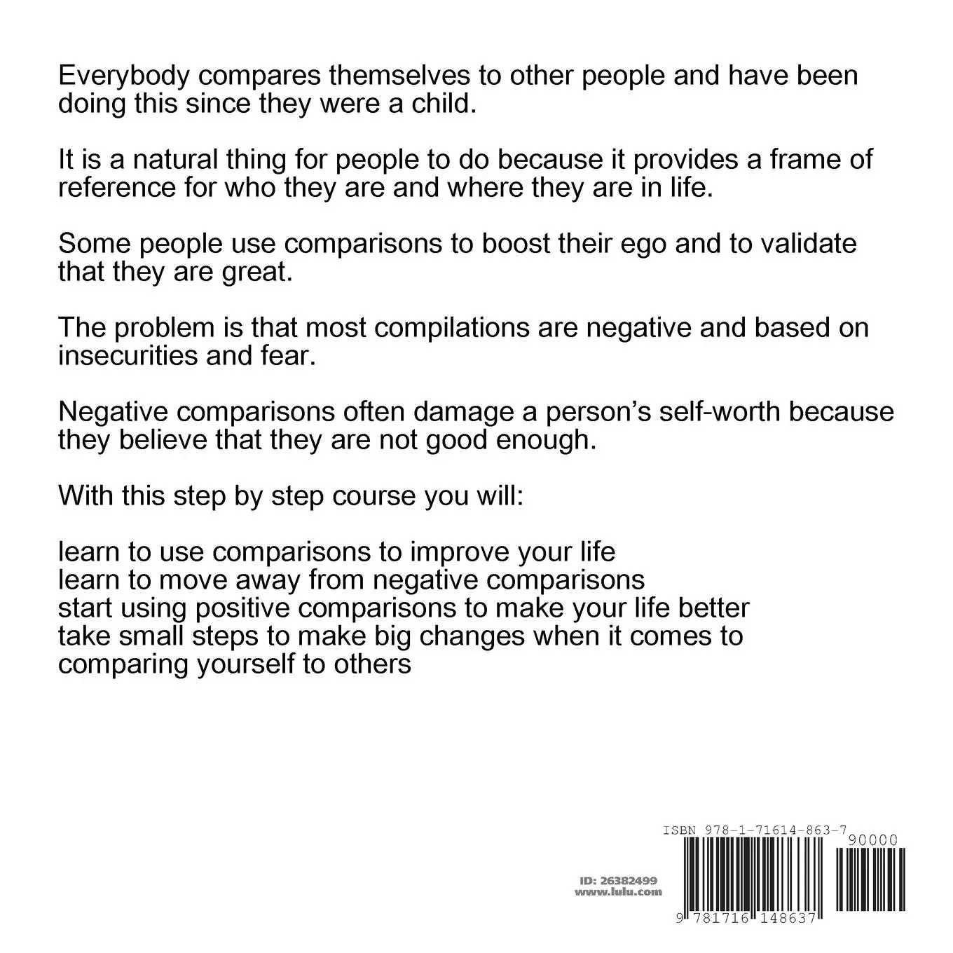 Rückseite: 9781716148637 | How To Stop Worrying What Other People Think of You | Timothy Kendrick