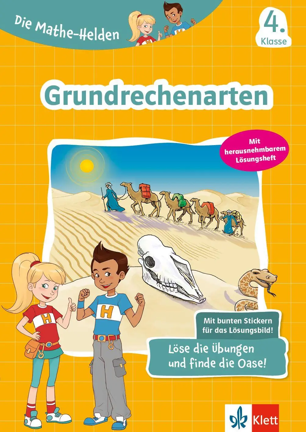 Cover: 9783129498637 | Die Mathe-Helden: Grundrechenarten 4. Klasse | HeuchertDetlev | 80 S.