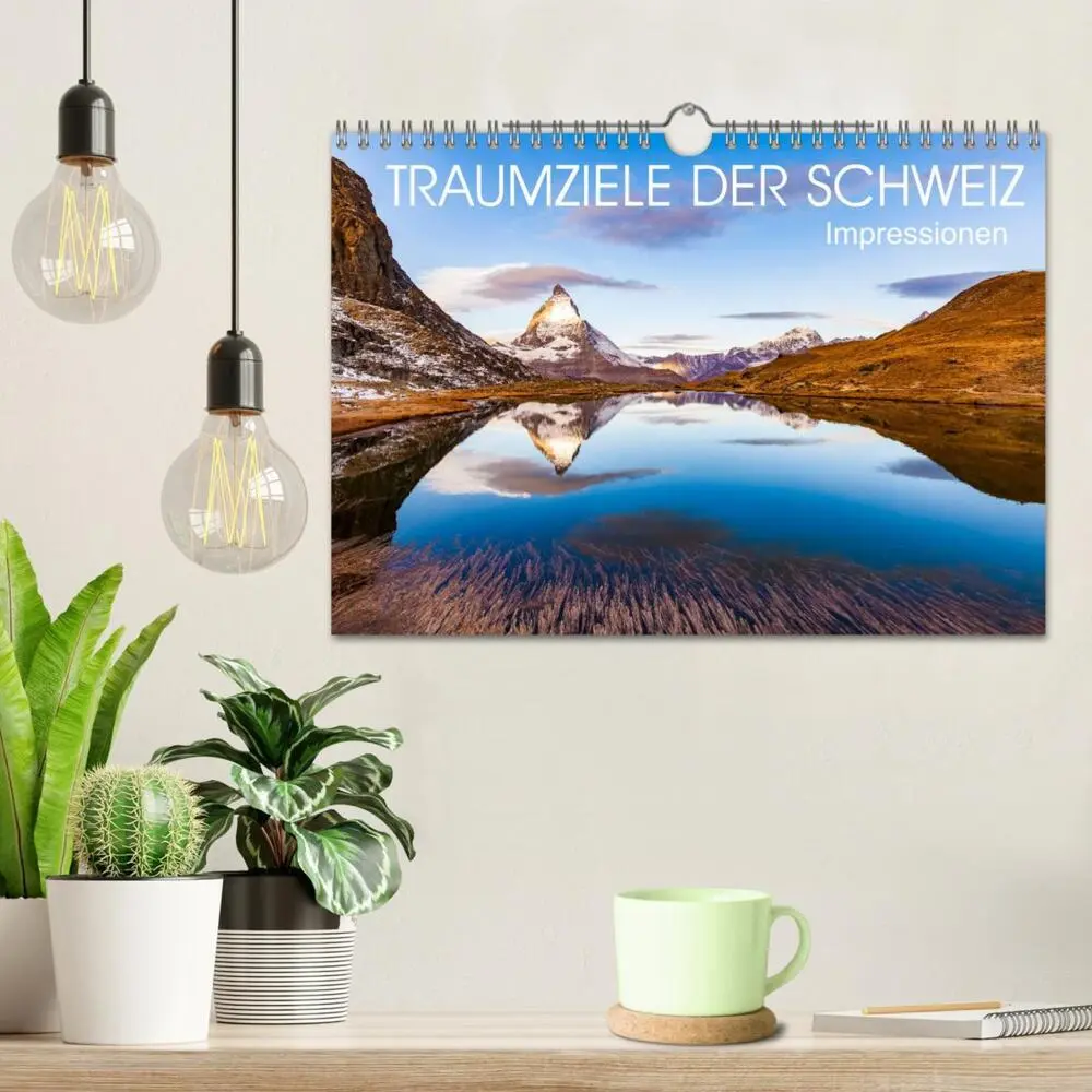Bild: 9783435308637 | TRAUMZIELE DER SCHWEIZ Impressionen (Wandkalender 2025 DIN A4...