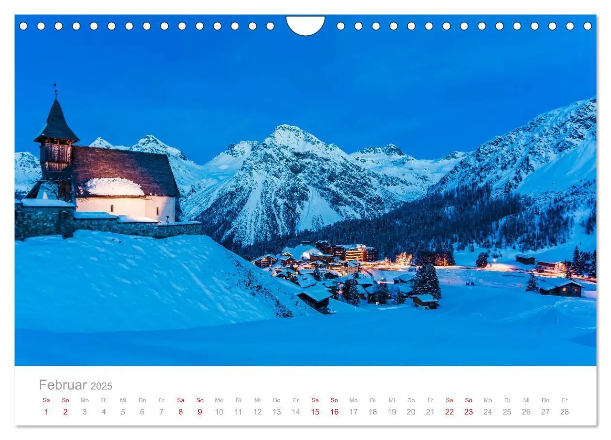 Bild: 9783435308637 | TRAUMZIELE DER SCHWEIZ Impressionen (Wandkalender 2025 DIN A4...