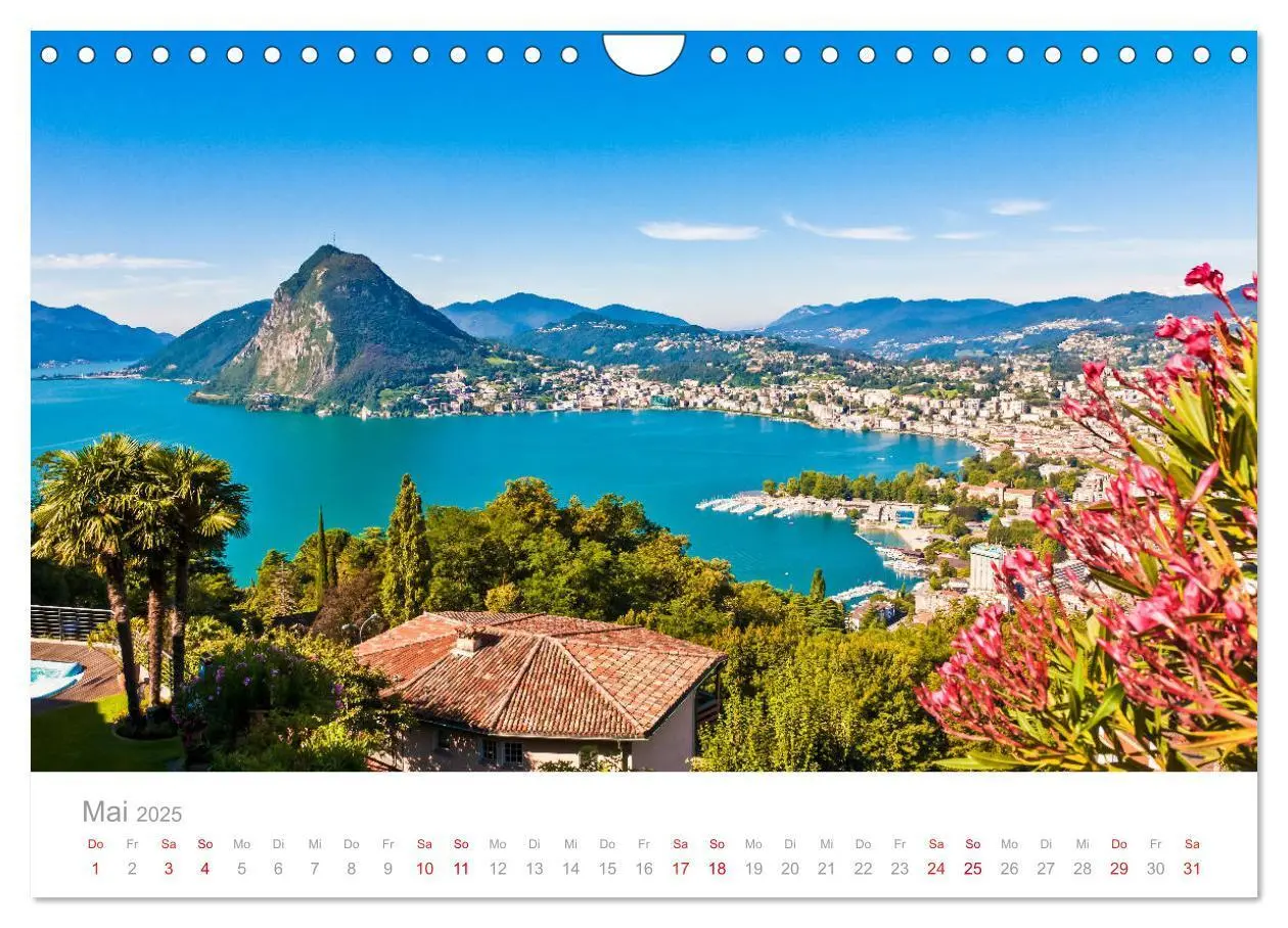 Bild: 9783435308637 | TRAUMZIELE DER SCHWEIZ Impressionen (Wandkalender 2025 DIN A4...