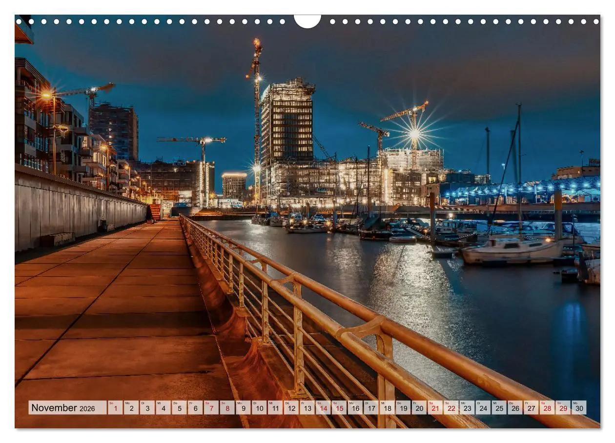 Bild: 9783457638637 | Bremer Hafenromantik (Wandkalender 2026 DIN A3 quer), CALVENDO...