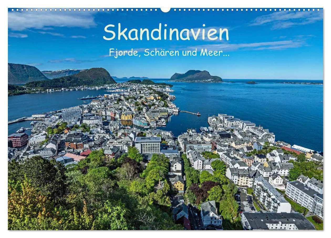 Cover: 9783457878637 | Skandinavien - Fjorde, Schären und Meer... (Wandkalender 2026 DIN...