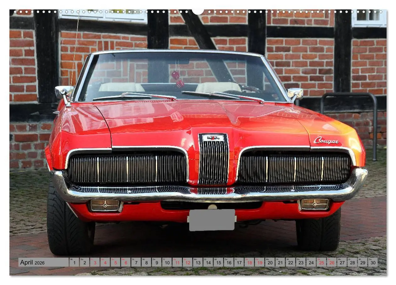 Bild: 9783516038637 | Oben ohne Oldtimer (Wandkalender 2026 DIN A2 quer), CALVENDO...