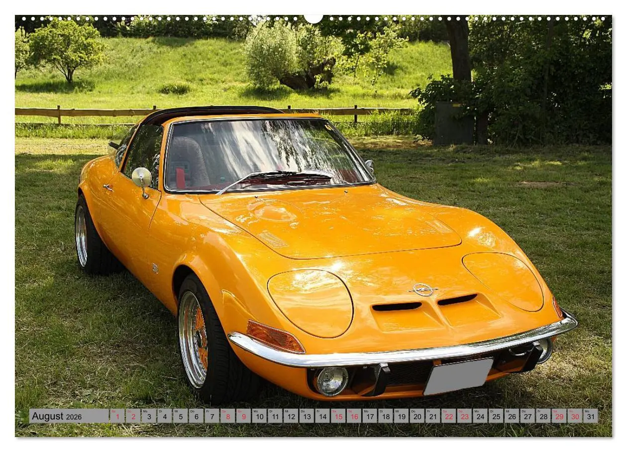 Bild: 9783516038637 | Oben ohne Oldtimer (Wandkalender 2026 DIN A2 quer), CALVENDO...