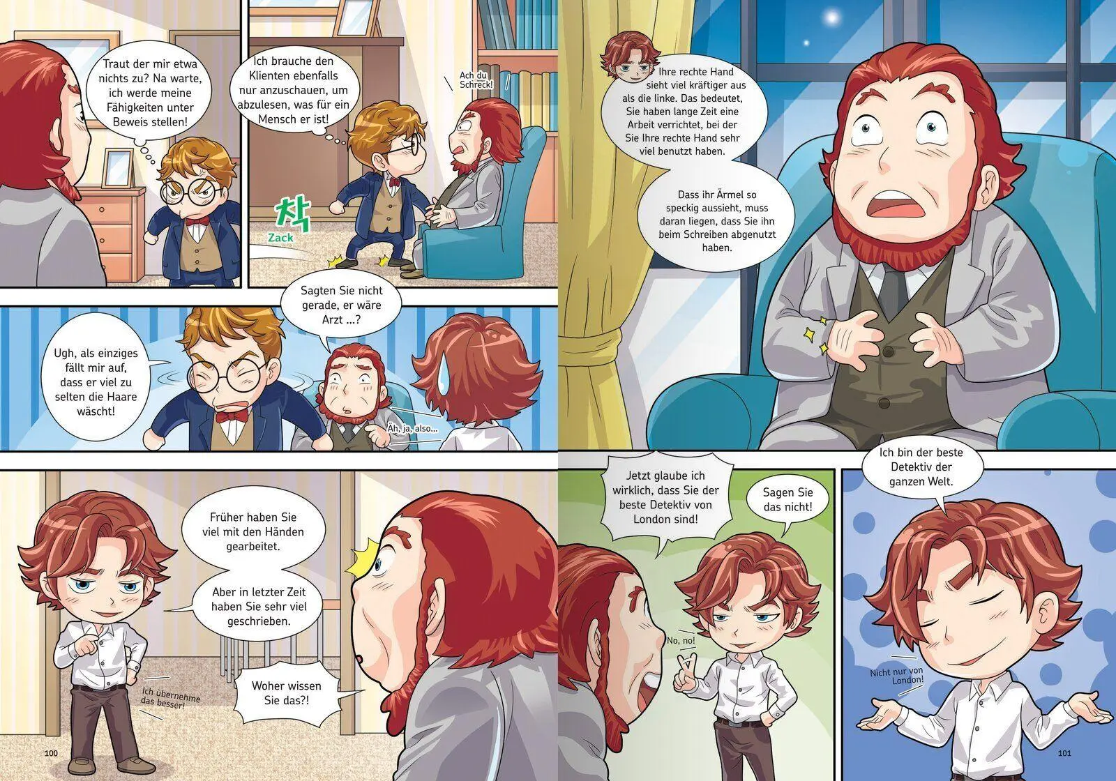 Bild: 9783741528637 | Manhwa für Kids: Sherlock Holmes (Band 1) - Eine Studie in...