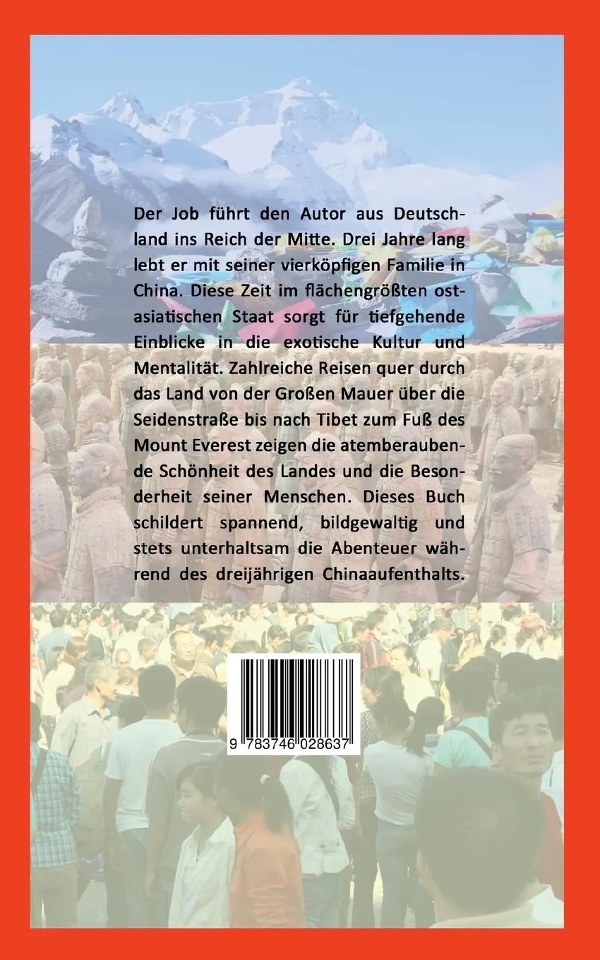 Rückseite: 9783746028637 | Drei Jahre China | Zuhause in einem fremden Land | Carl Hertzer | Buch