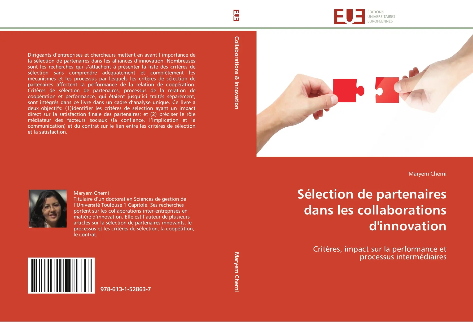 Cover: 9786131528637 | Sélection de partenaires dans les collaborations d'innovation | Cherni