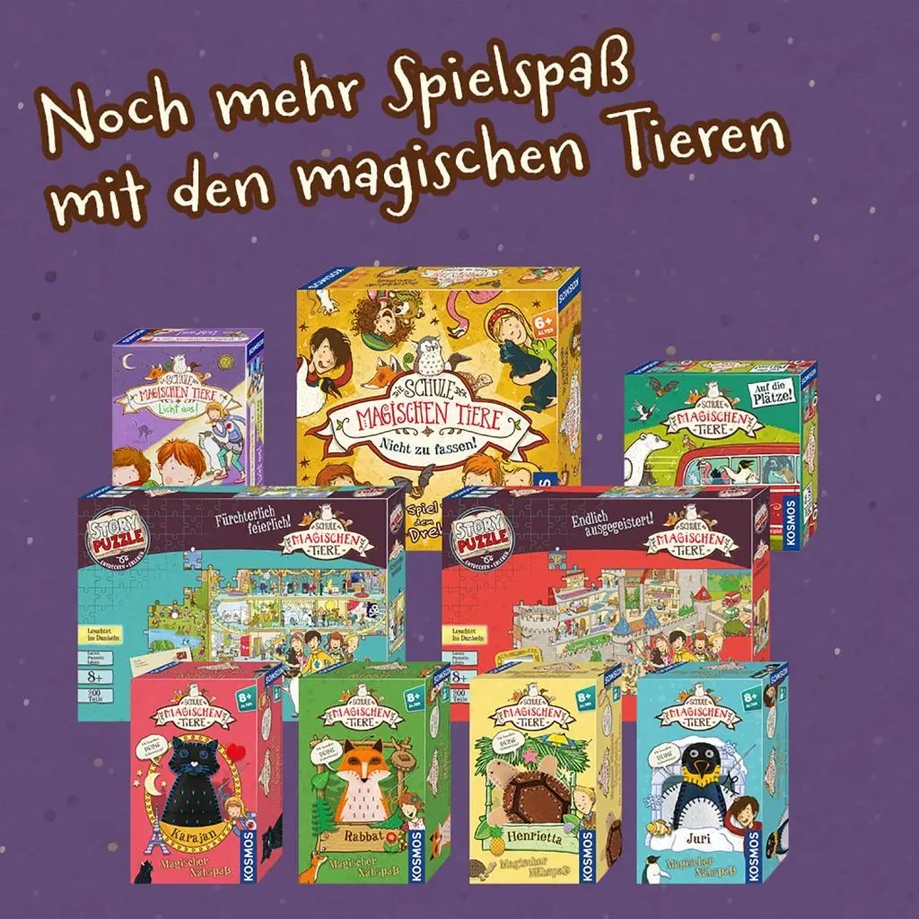 Bild: 4002051698737 | Schule der magischen Tiere - Story Puzzle: Endlich ausgegeistert!