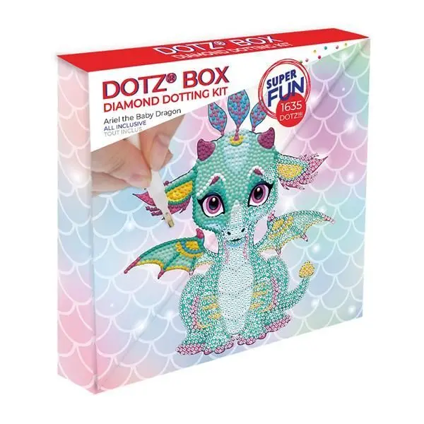 Cover: 4895225918737 | Diamond Dotz Ariel Drachenbaby | Kit (Bastelset) | 2591873 | Deutsch