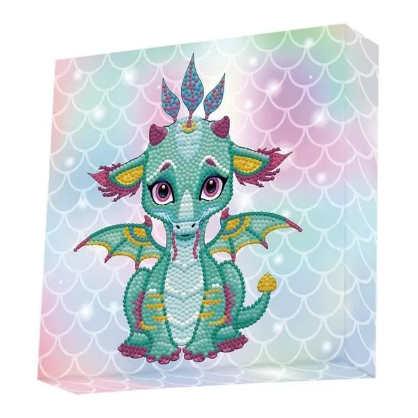 Bild: 4895225918737 | Diamond Dotz Ariel Drachenbaby | Kit (Bastelset) | 2591873 | Deutsch