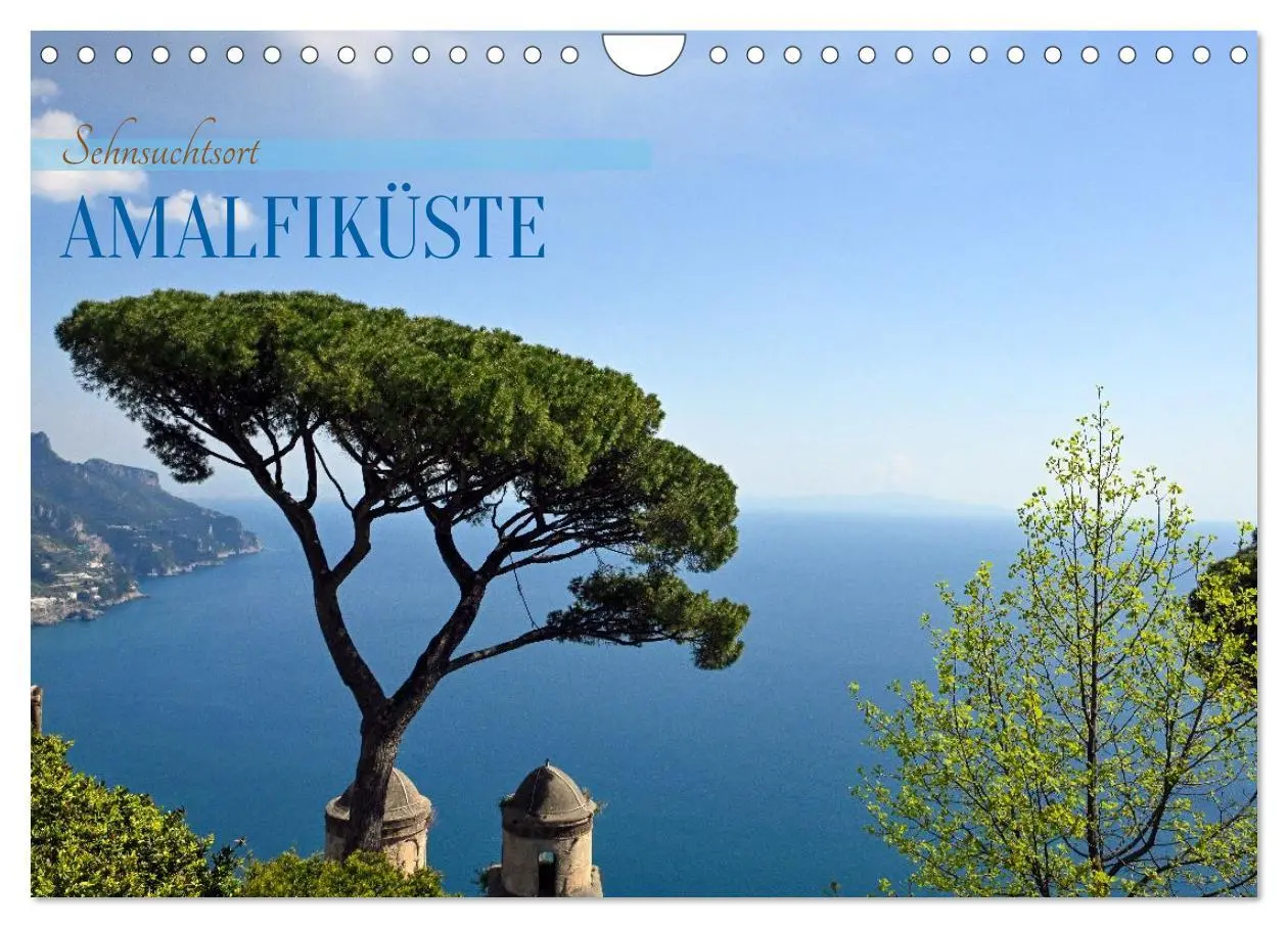 Cover: 9783457488737 | Sehnsuchtsort Amalfiküste (Wandkalender 2026 DIN A4 quer), CALVENDO...