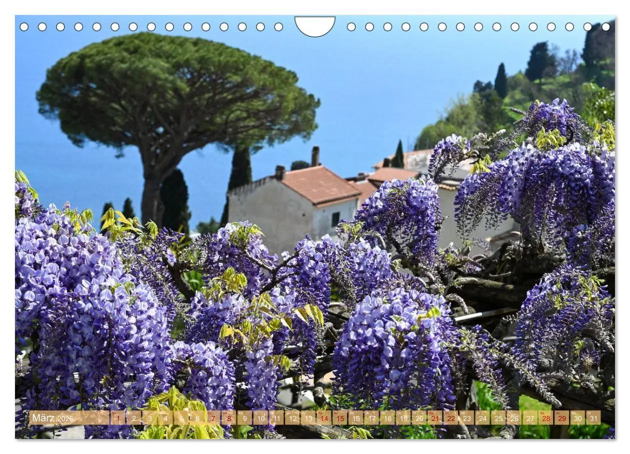 Bild: 9783457488737 | Sehnsuchtsort Amalfiküste (Wandkalender 2026 DIN A4 quer), CALVENDO...