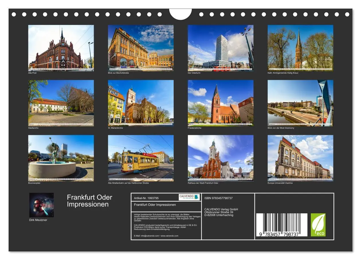 Bild: 9783457798737 | Frankfurt Oder Impressionen (Wandkalender 2026 DIN A4 quer),...