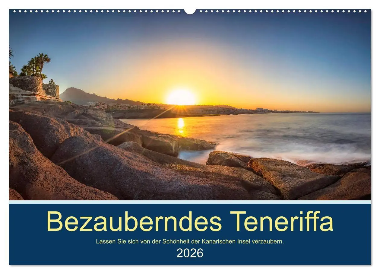 Cover: 9783457868737 | Bezauberndes Teneriffa (Wandkalender 2026 DIN A2 quer), CALVENDO...