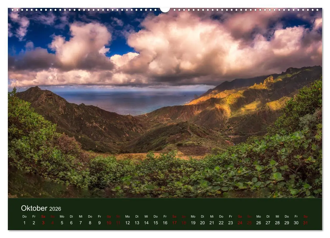 Bild: 9783457868737 | Bezauberndes Teneriffa (Wandkalender 2026 DIN A2 quer), CALVENDO...