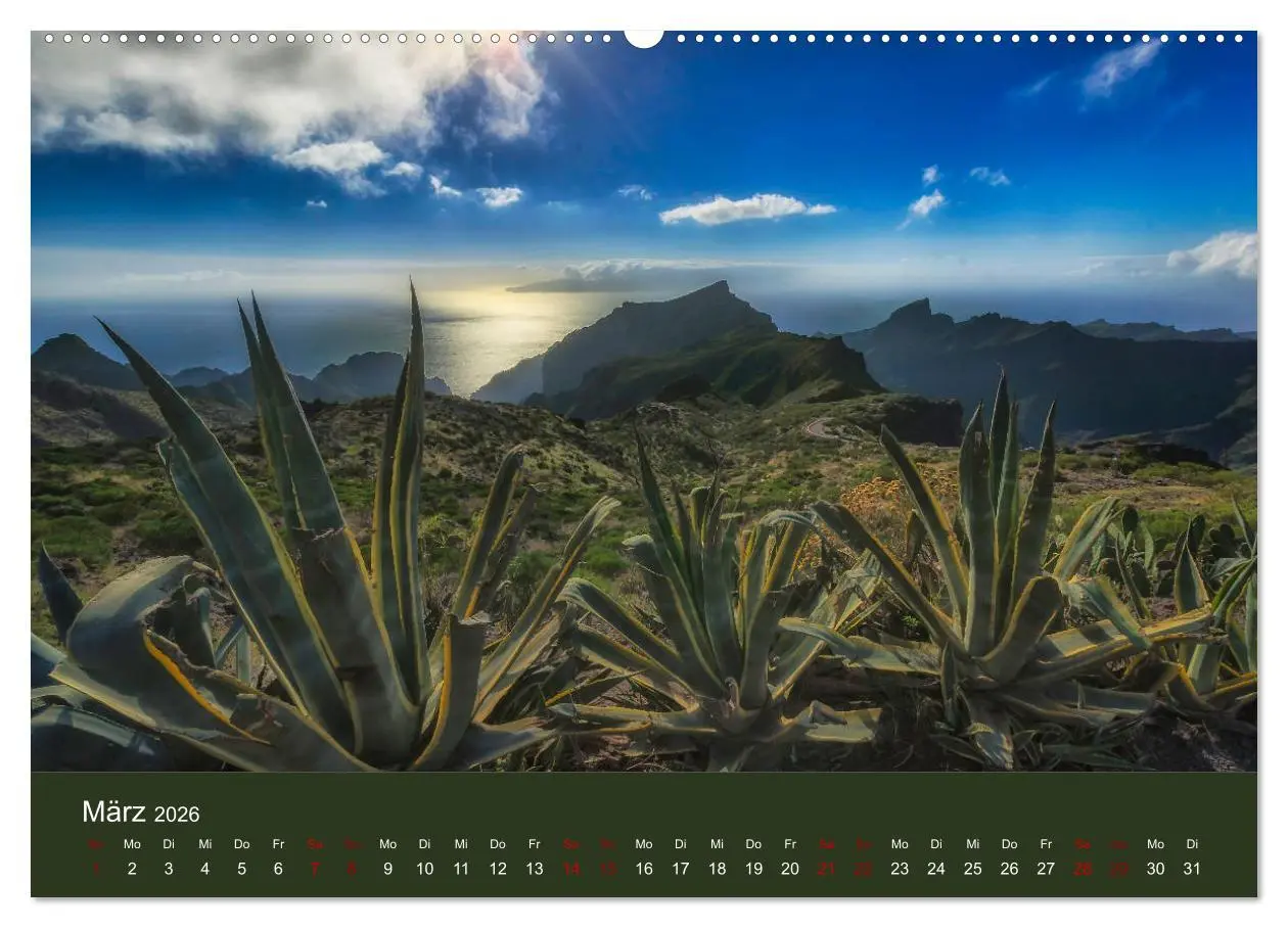 Bild: 9783457868737 | Bezauberndes Teneriffa (Wandkalender 2026 DIN A2 quer), CALVENDO...