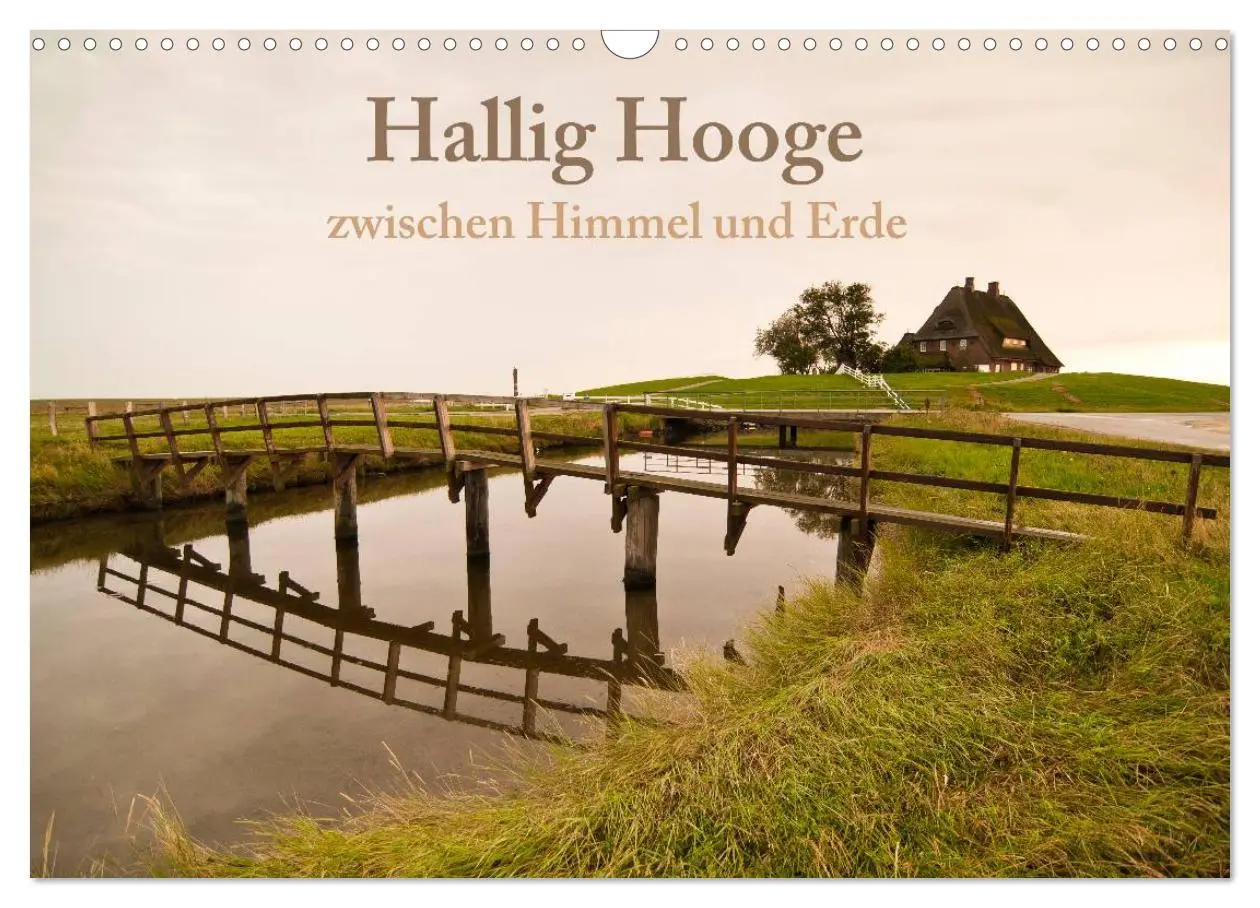 Cover: 9783516028737 | Hallig Hooge - zwischen Himmel und Erde (Wandkalender 2026 DIN A3...