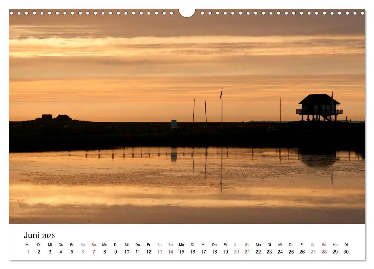 Bild: 9783516028737 | Hallig Hooge - zwischen Himmel und Erde (Wandkalender 2026 DIN A3...