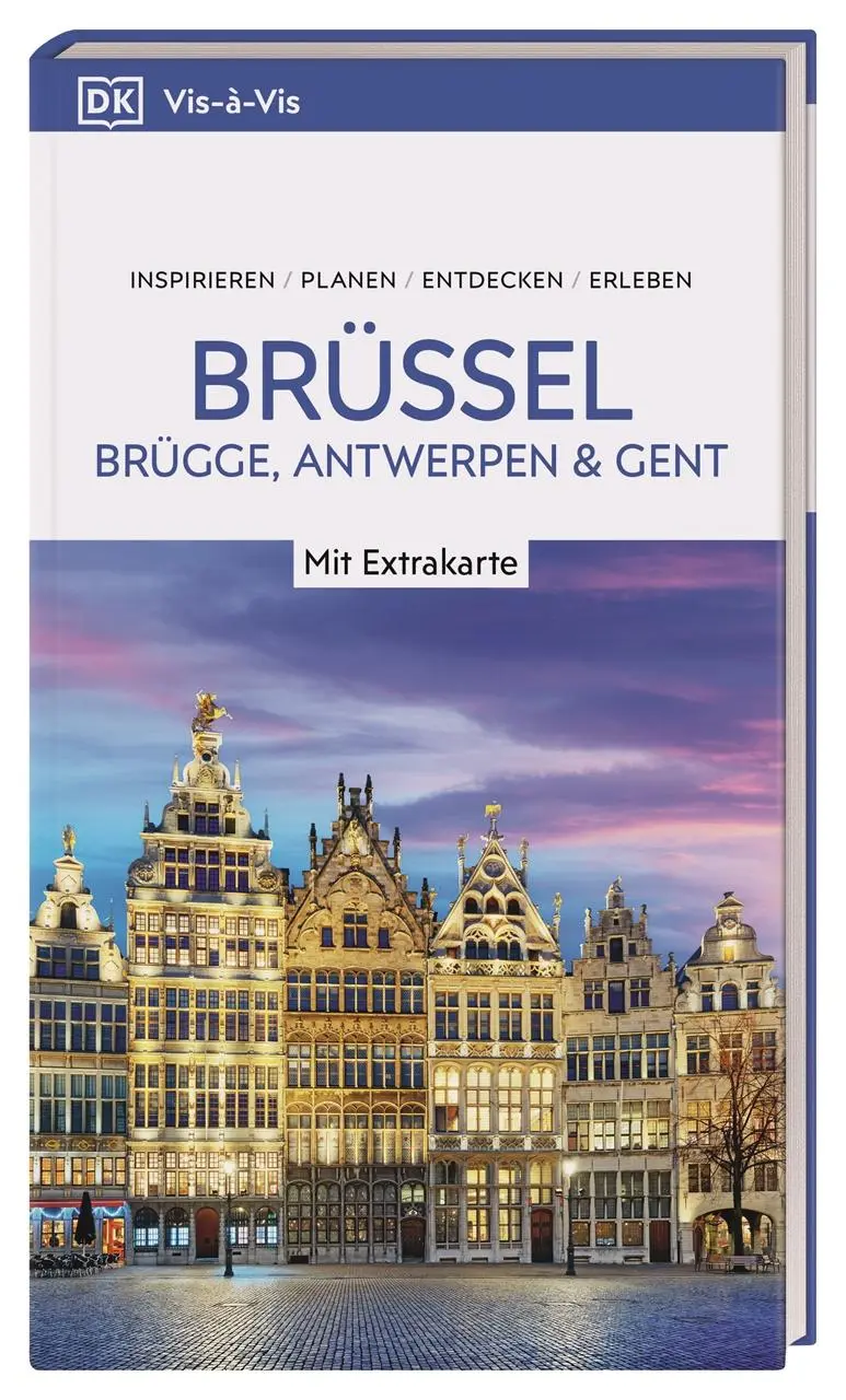 Cover: 9783734208737 | Vis-à-Vis Reiseführer Brüssel, Brügge, Antwerpen und Gent | Reise