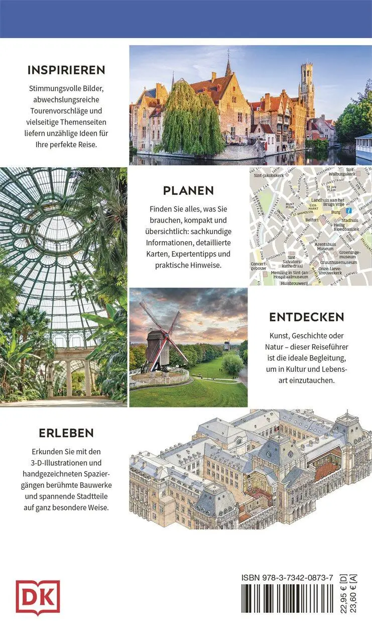 Rückseite: 9783734208737 | Vis-à-Vis Reiseführer Brüssel, Brügge, Antwerpen und Gent | Reise