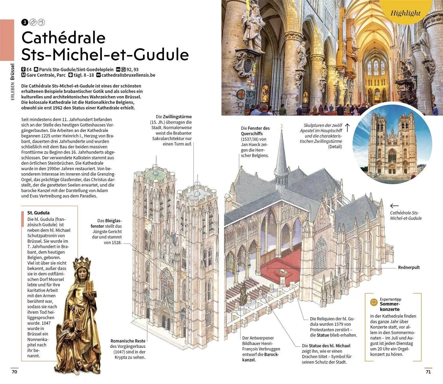 Bild: 9783734208737 | Vis-à-Vis Reiseführer Brüssel, Brügge, Antwerpen und Gent | Reise