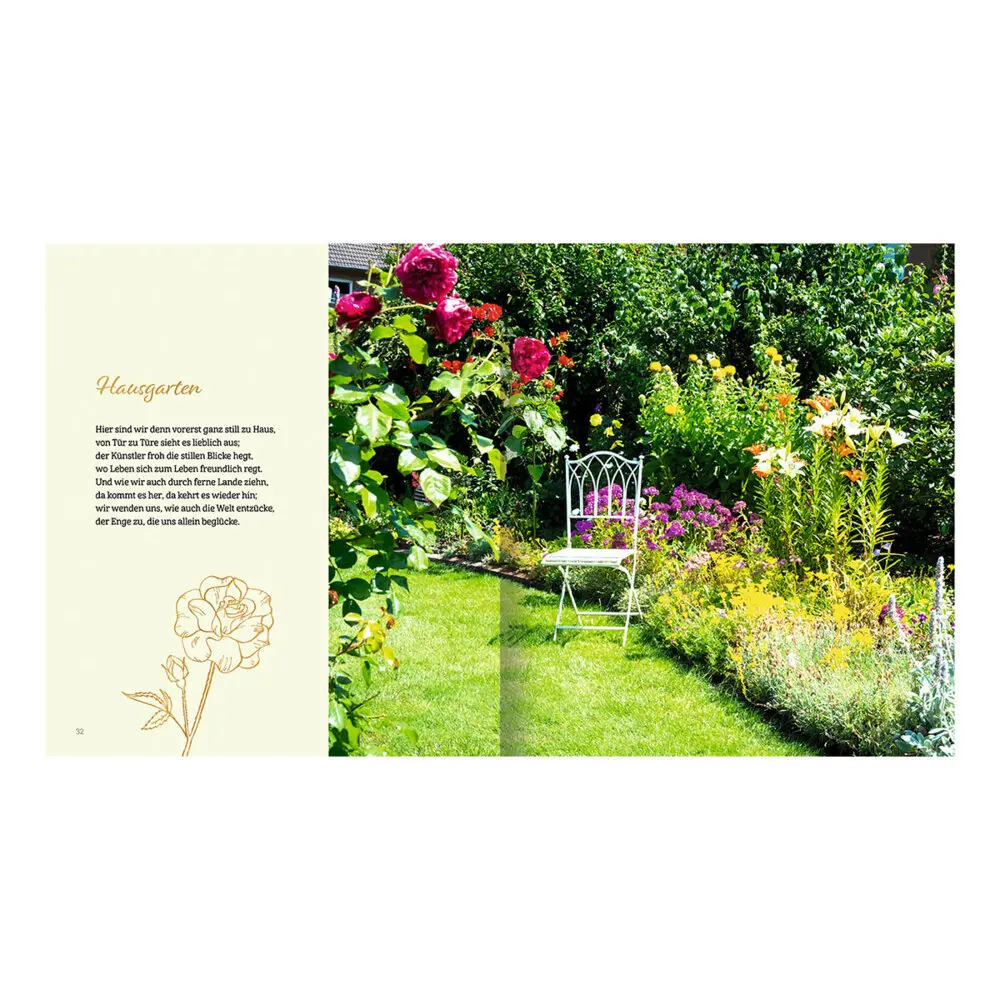 Bild: 9783746258737 | Blumen sehet ruhig sprießen | Ein poetisches Gartenalbum | Goethe