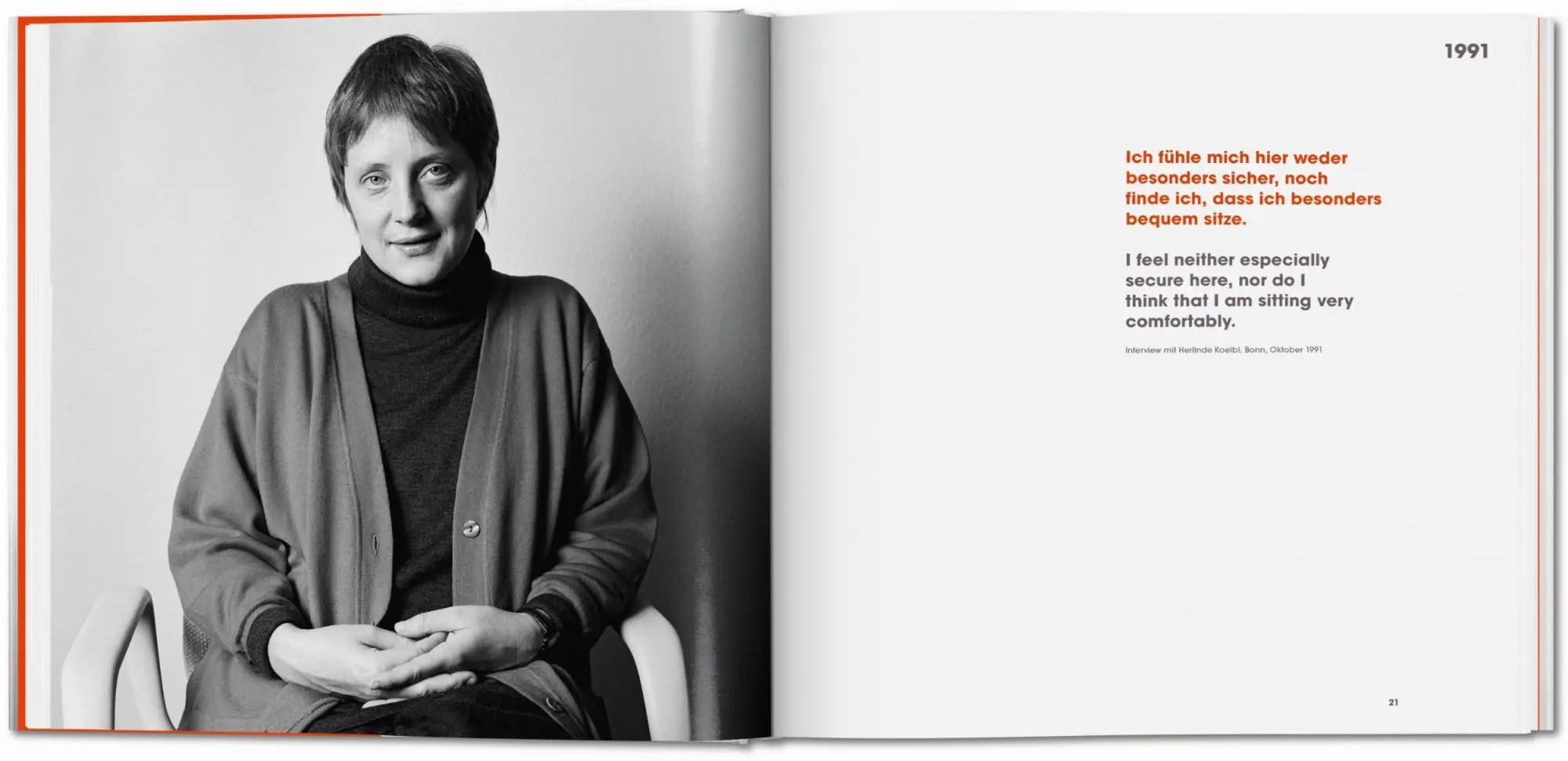 Bild: 9783836588737 | Herlinde Koelbl. Angela Merkel. Portraits 1991-2021 | Herlinde Koelbl