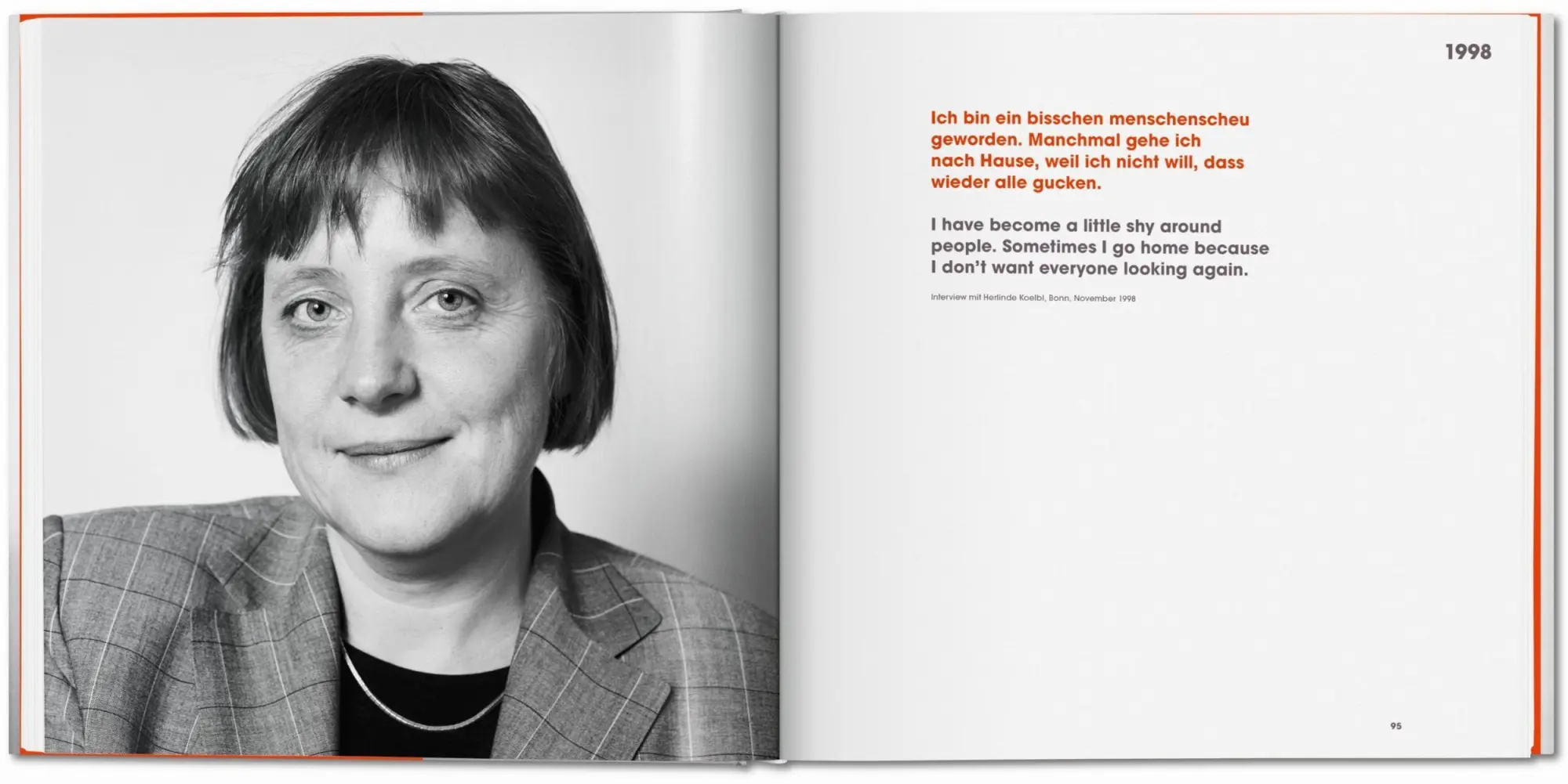 Bild: 9783836588737 | Herlinde Koelbl. Angela Merkel. Portraits 1991-2021 | Herlinde Koelbl