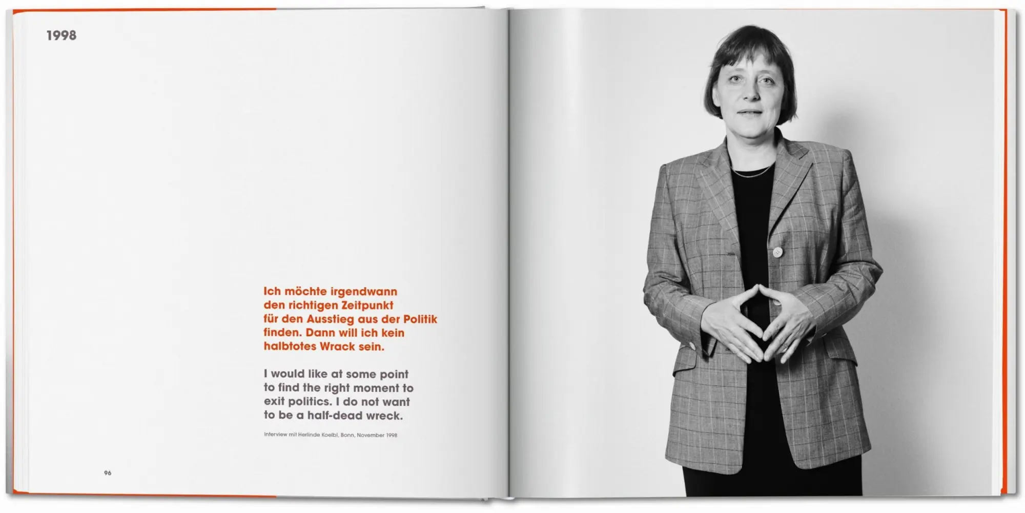 Bild: 9783836588737 | Herlinde Koelbl. Angela Merkel. Portraits 1991-2021 | Herlinde Koelbl