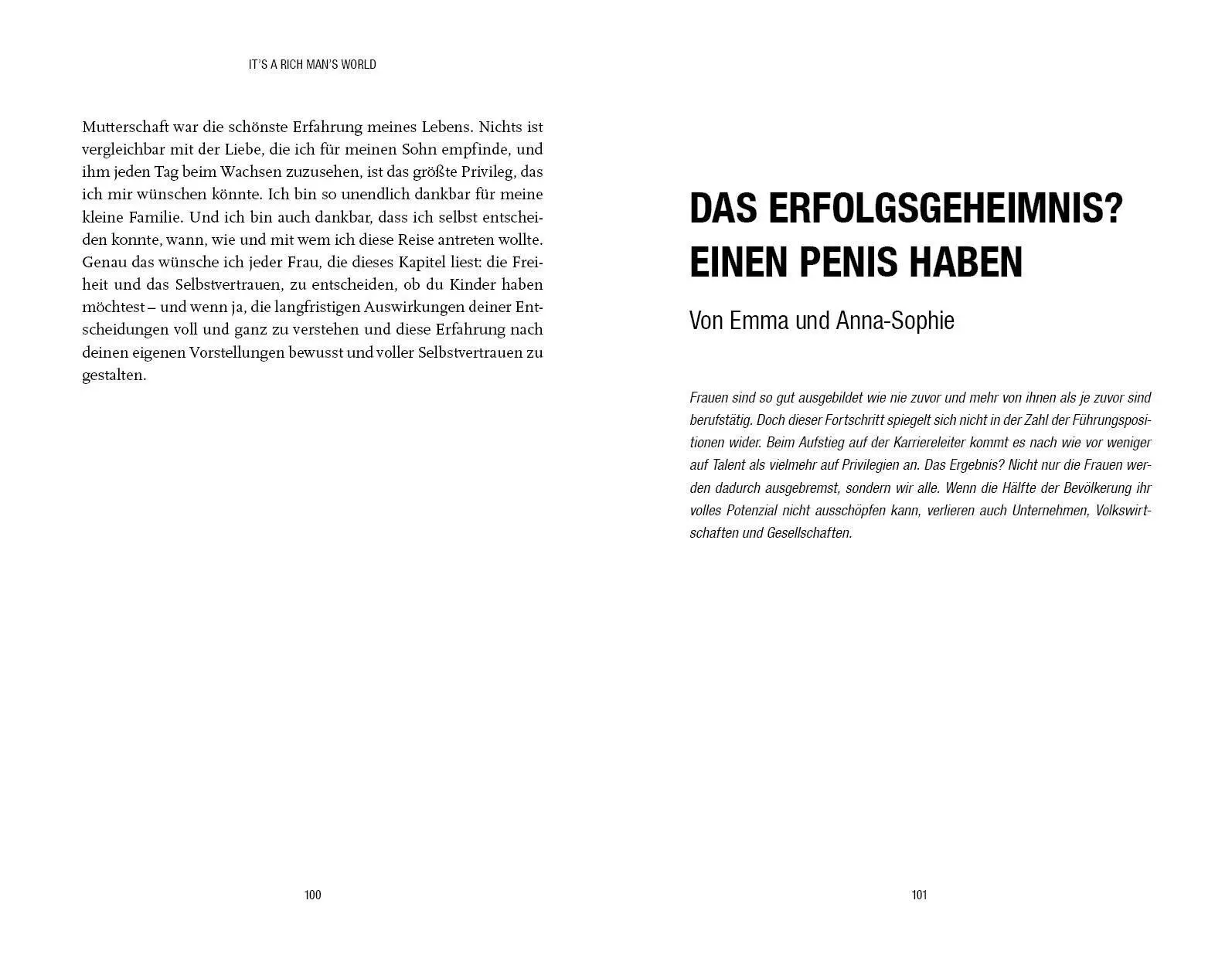 Bild: 9783959728737 | It's a Rich Man's World | Camilla Falkenberg (u. a.) | Taschenbuch