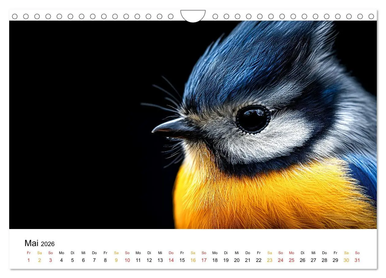Bild: 9783457308837 | Wilde Heimat - Vögel unserer Natur (Wandkalender 2026 DIN A4 quer),...