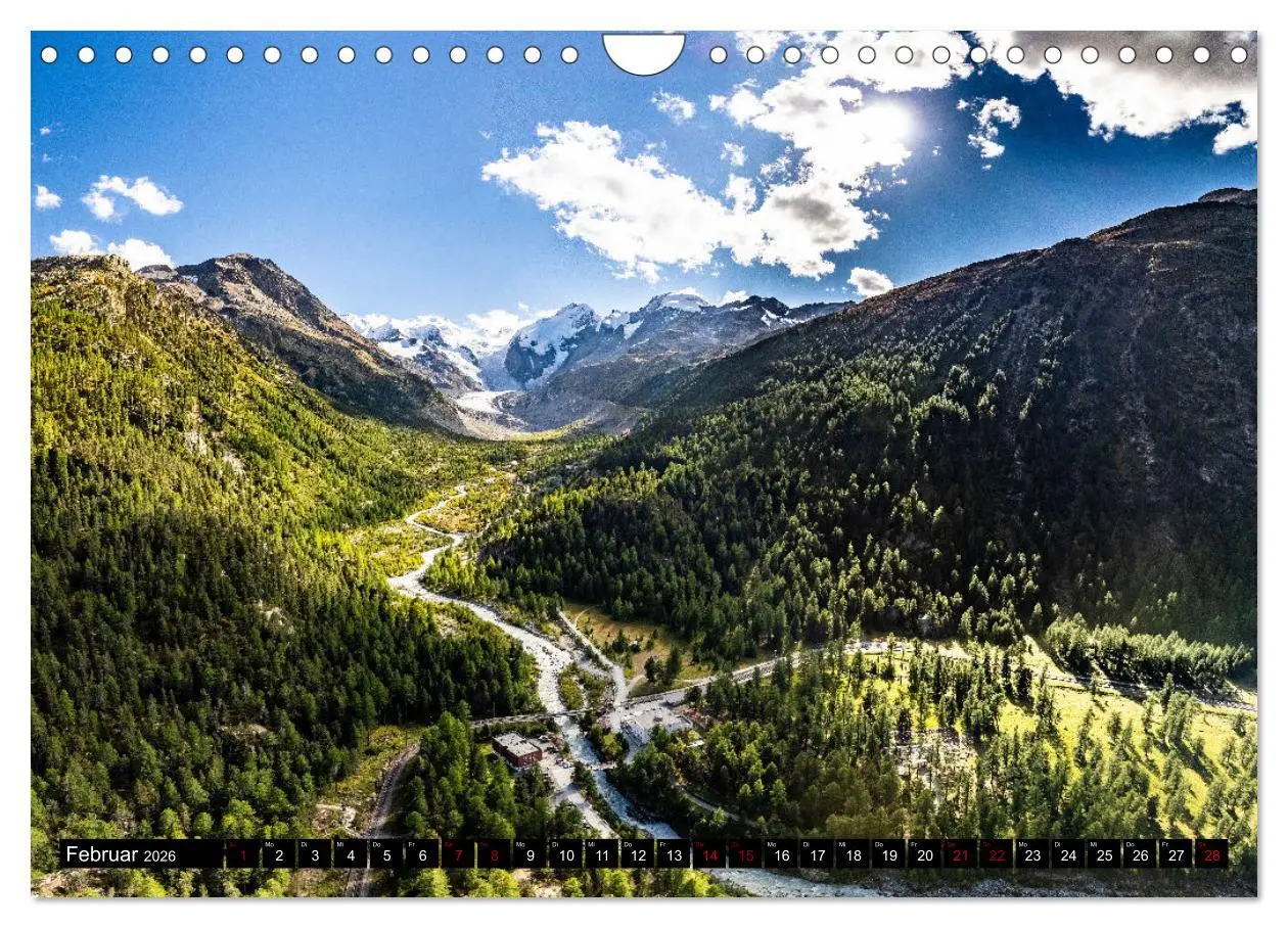 Bild: 9783457618837 | Schweiz - Engadin und Bergell (Wandkalender 2026 DIN A4 quer),...
