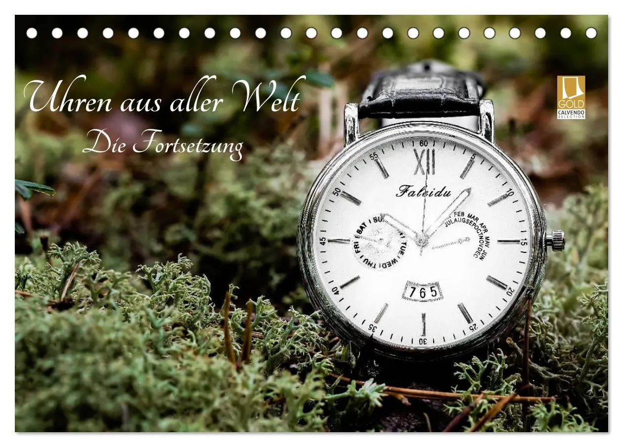 Cover: 9783457858837 | Uhren aus aller Welt - Die Fortsetzung (Tischkalender 2026 DIN A5...
