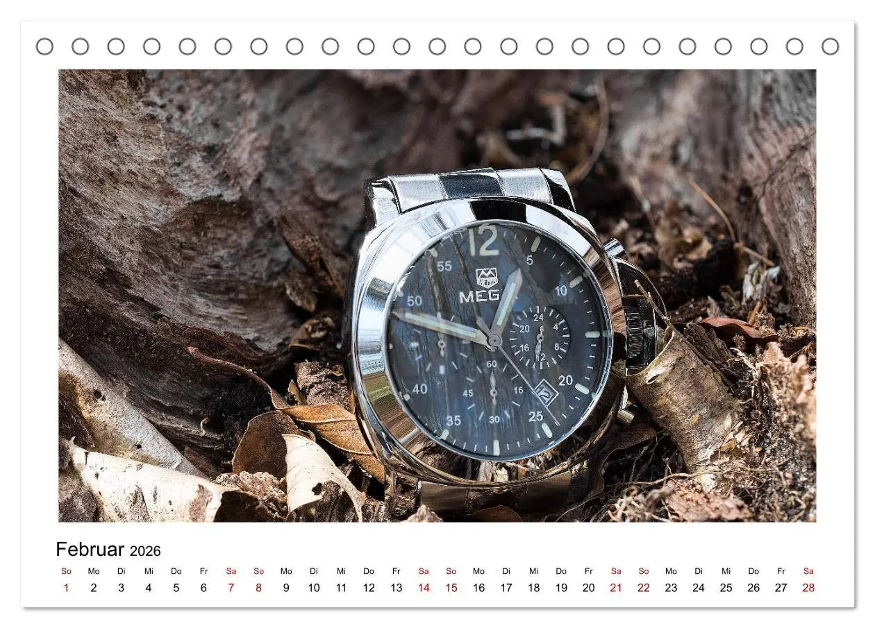 Bild: 9783457858837 | Uhren aus aller Welt - Die Fortsetzung (Tischkalender 2026 DIN A5...