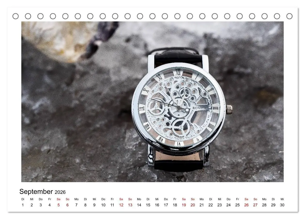 Bild: 9783457858837 | Uhren aus aller Welt - Die Fortsetzung (Tischkalender 2026 DIN A5...