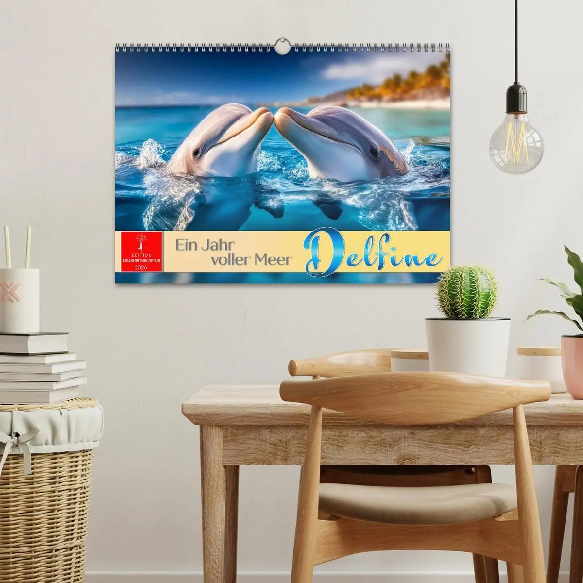 Bild: 9783516638837 | Delfine - ein Jahr voller Meer (Wandkalender 2026 DIN A3 quer),...