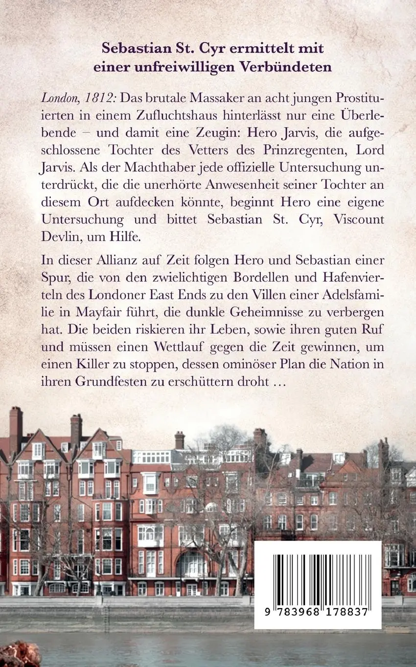 Rückseite: 9783968178837 | Das Schweigen von Mayfair | C. S. Harris | Taschenbuch | Paperback