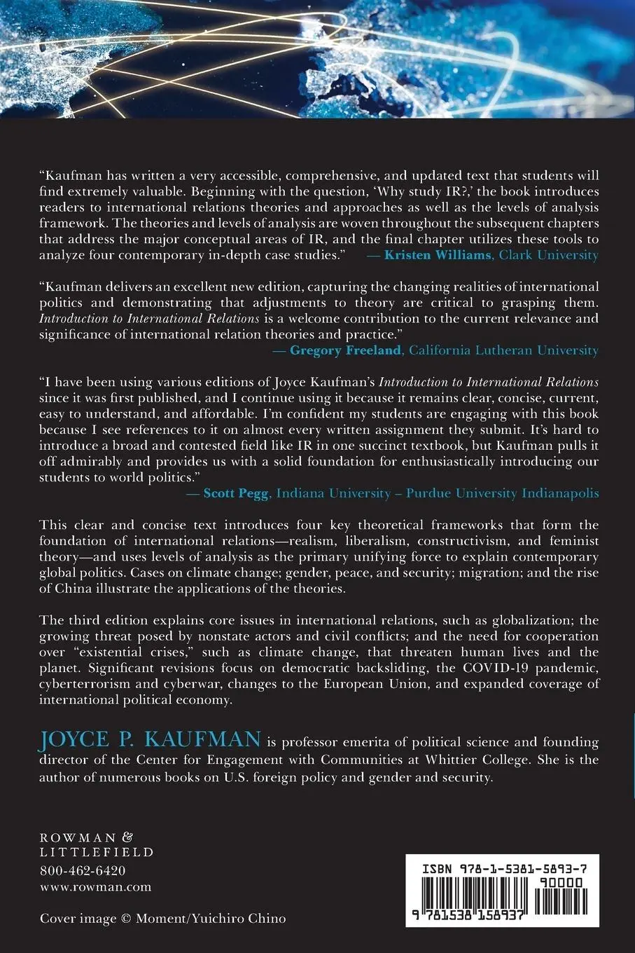 Rückseite: 9781538158937 | Introduction to International Relations | Theory and Practice | Buch
