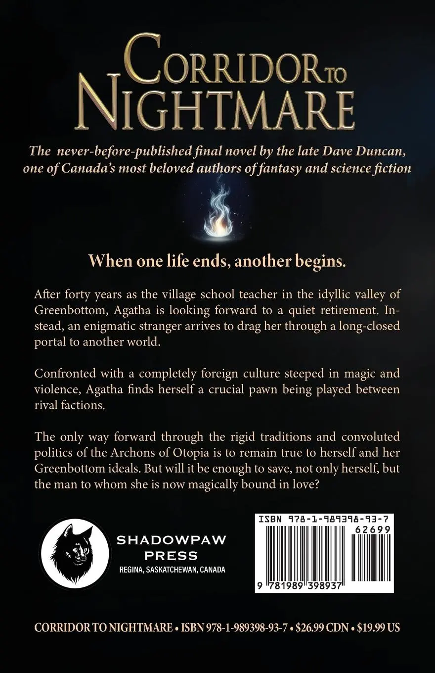 Rückseite: 9781989398937 | Corridor to Nightmare | Dave Duncan | Taschenbuch | Englisch | 2024