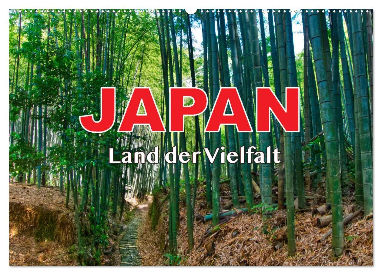 Cover: 9783457538937 | Japan - Land der Vielfalt (Wandkalender 2026 DIN A2 quer), CALVENDO...