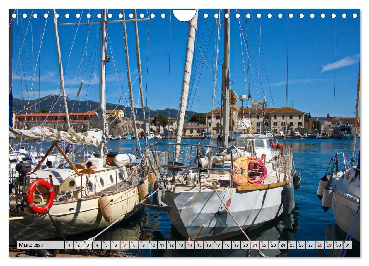 Bild: 9783457778937 | Insel Elba Impressionen (Wandkalender 2026 DIN A4 quer), CALVENDO...