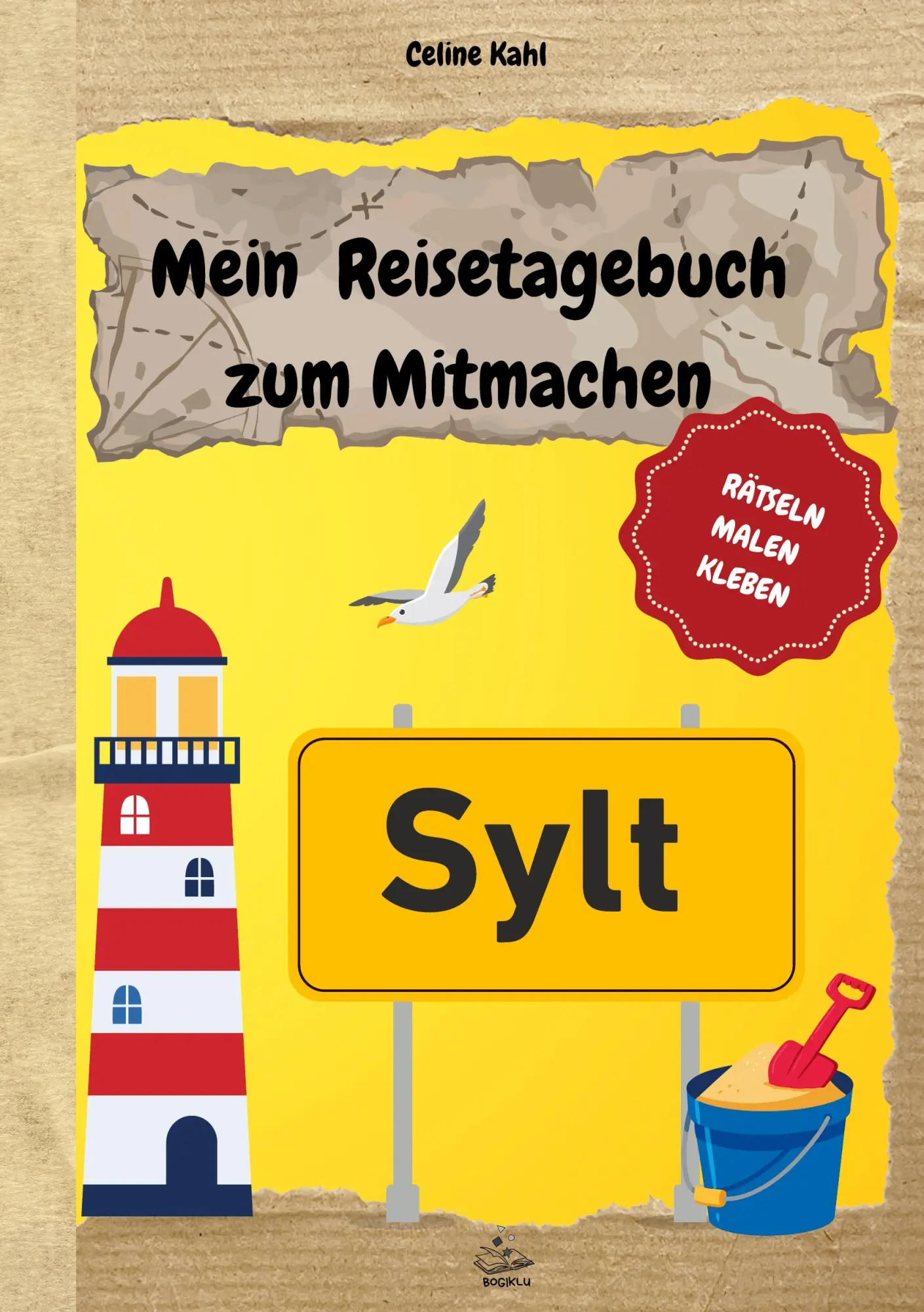 Cover: 9783769318937 | Mein Reiseführer zum Mitmachen Sylt | Celine Kahl | Taschenbuch | 2025