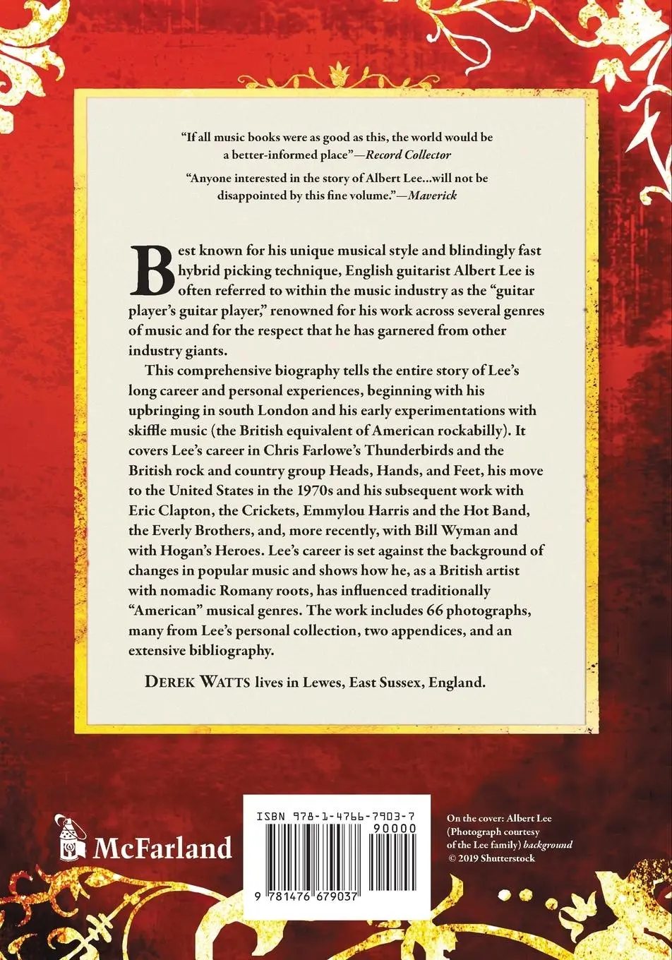 Rückseite: 9781476679037 | Country Boy | A Biography of Albert Lee | Derek Watts | Taschenbuch