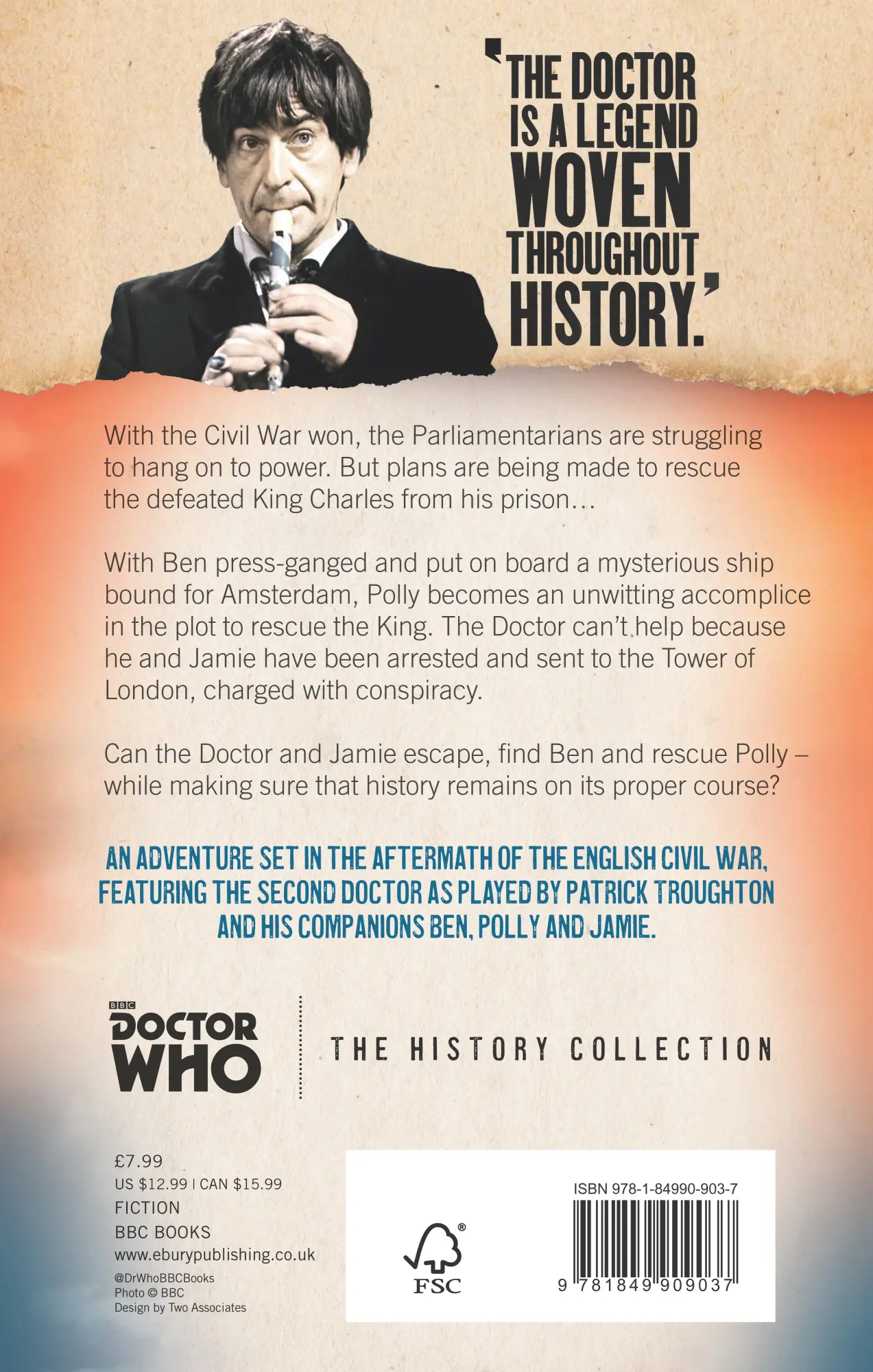 Rückseite: 9781849909037 | Doctor Who | The Roundheads | Mark Gatiss | Taschenbuch | Englisch