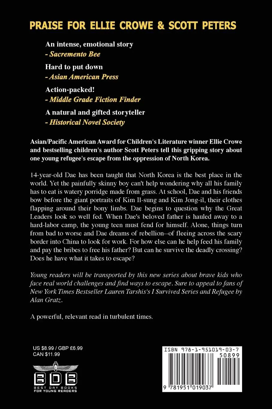 Rückseite: 9781951019037 | I Escaped North Korea! | Scott Peters (u. a.) | Taschenbuch | Englisch