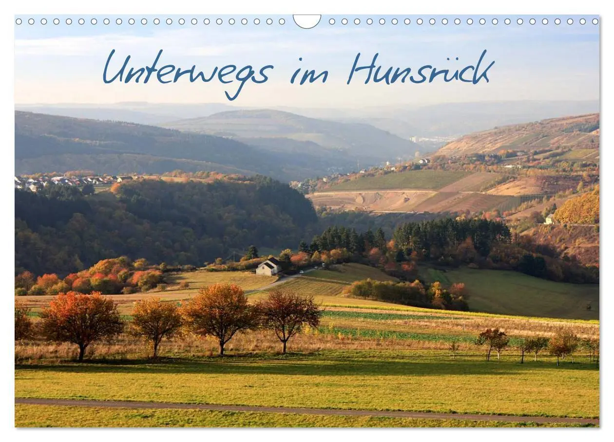 Cover: 9783435579037 | Unterwegs im Hunsrück (Wandkalender 2025 DIN A3 quer), CALVENDO...