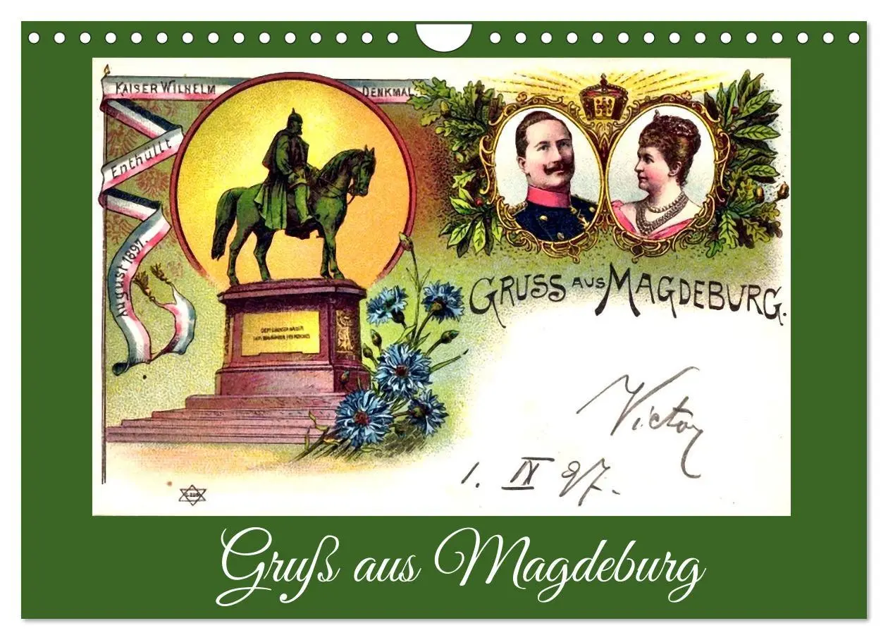 Cover: 9783457289037 | Gruß aus Magdeburg (Wandkalender 2026 DIN A4 quer), CALVENDO...