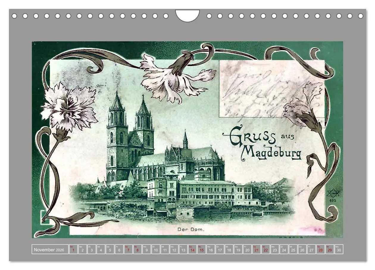 Bild: 9783457289037 | Gruß aus Magdeburg (Wandkalender 2026 DIN A4 quer), CALVENDO...